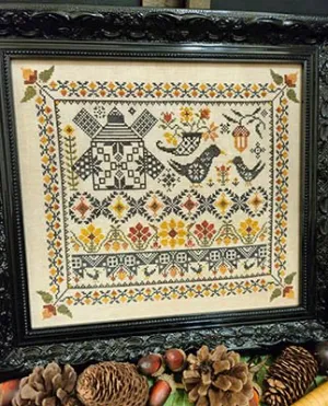Quaint Quakers #3 Fall - Quaint Rose NeedleArts - Cross Stitch Patterns