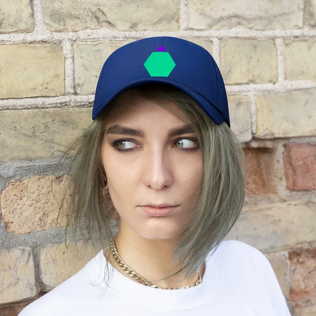 "I" Initial Adult Cap