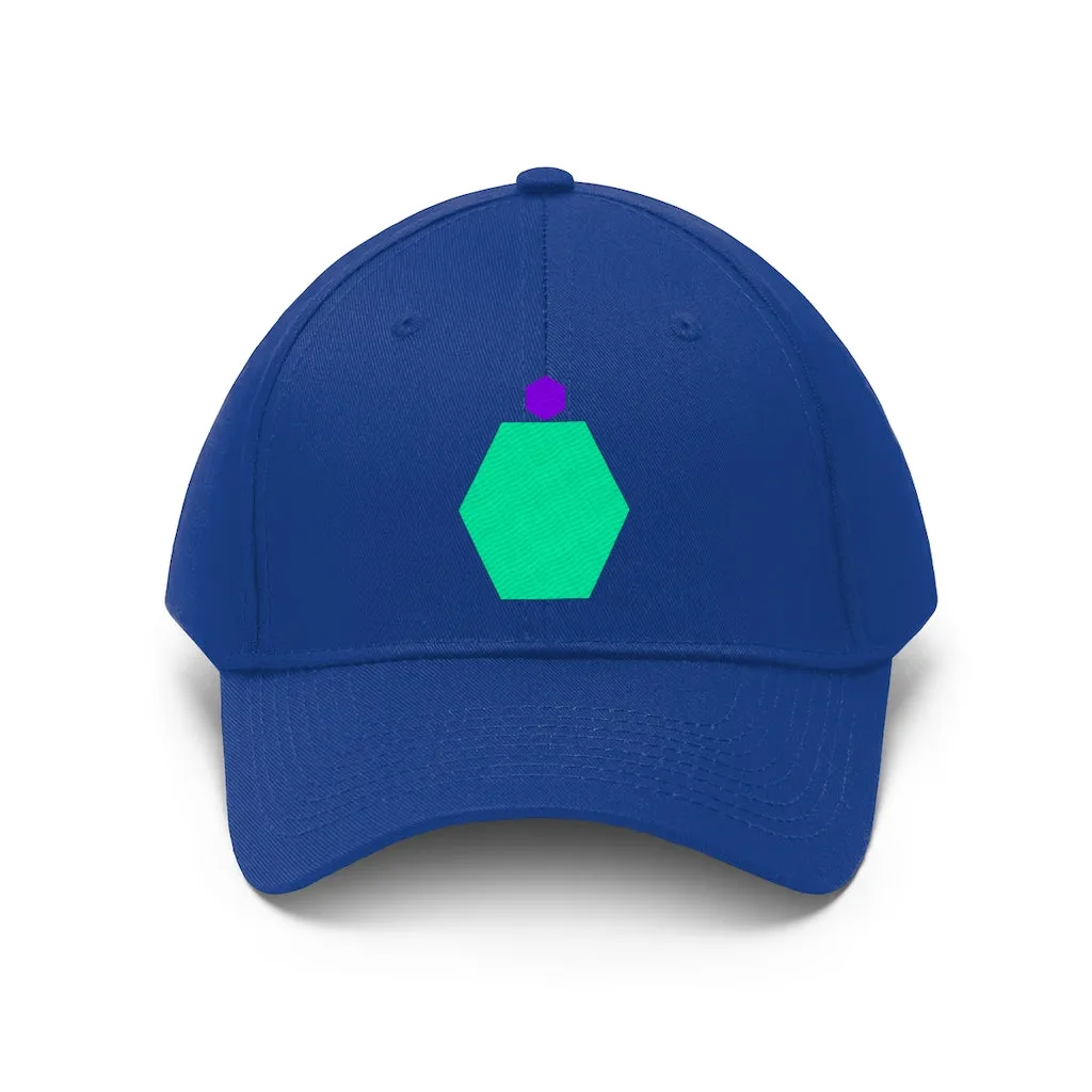 "I" Initial Adult Cap