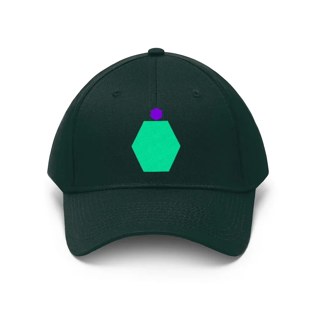 "I" Initial Adult Cap