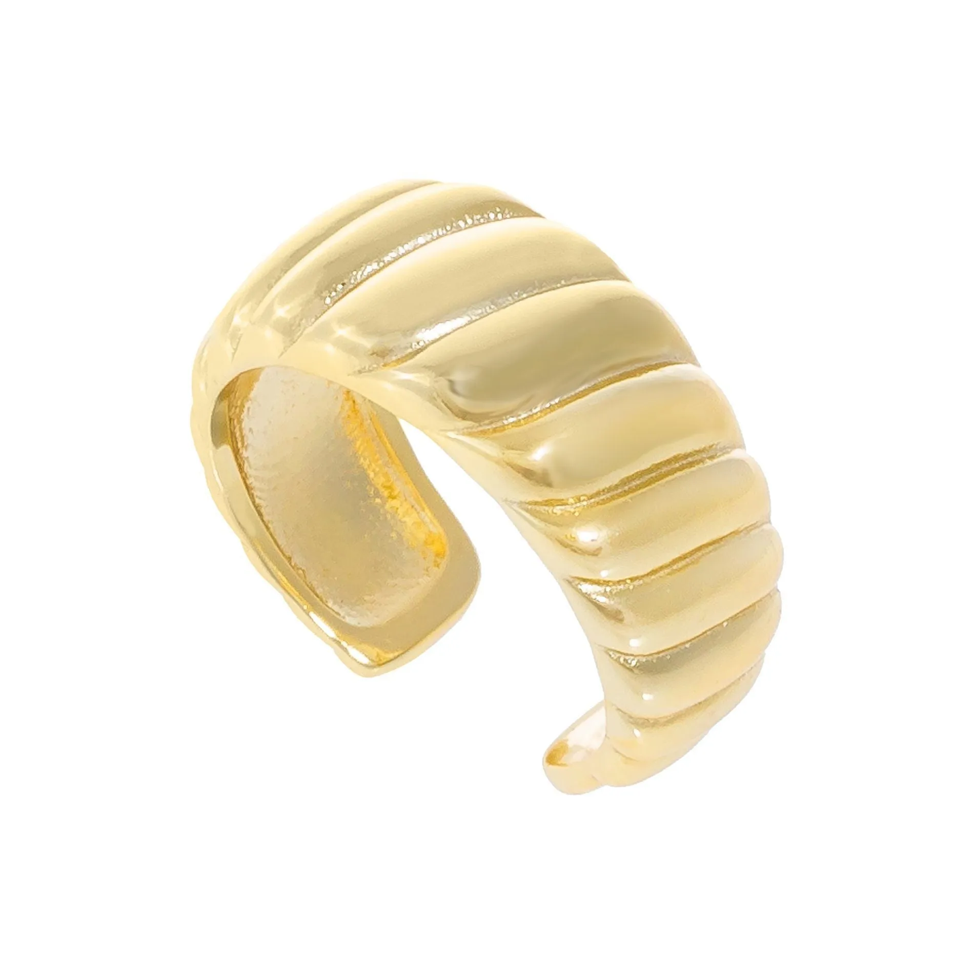 Ridged Ear Cuff