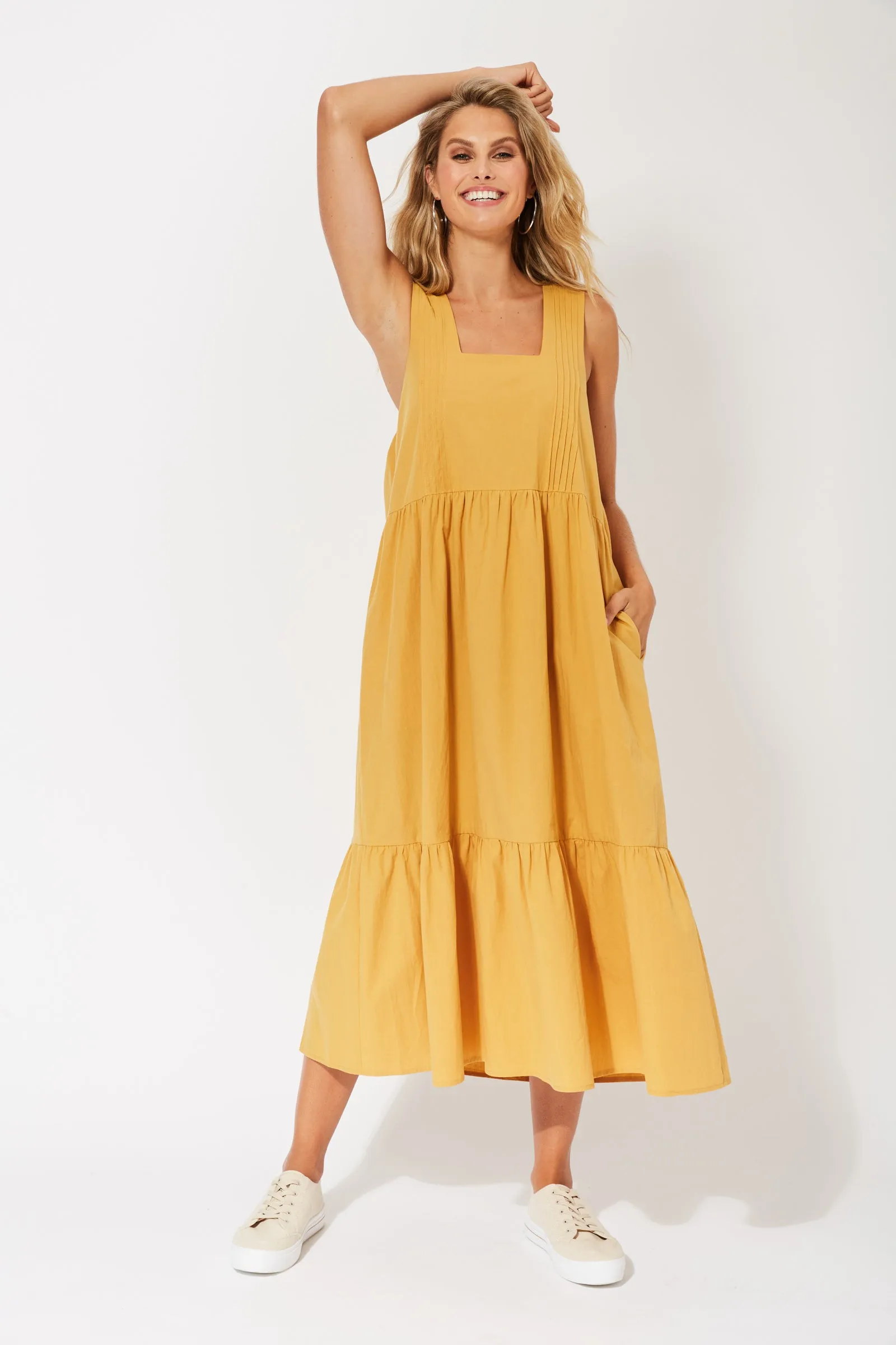 Salvador Maxi Dress in Sunflower by Haven