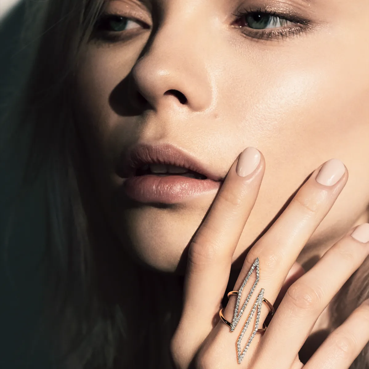 SHARDS v.01 DIAMOND MIRROR RING