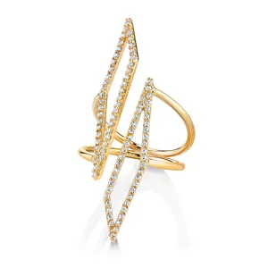 SHARDS v.01 DIAMOND MIRROR RING