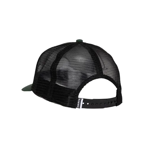 Simms Trout Icon Trucker Hat, Mahogany