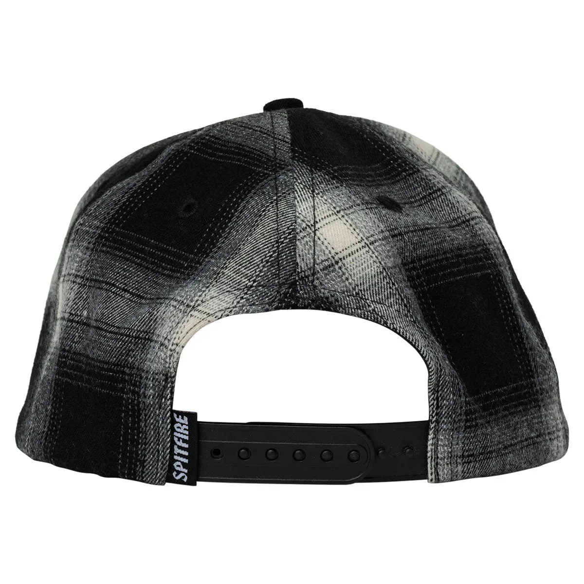 Spitfire - Bighead Fill Snapback Black/White Plaid