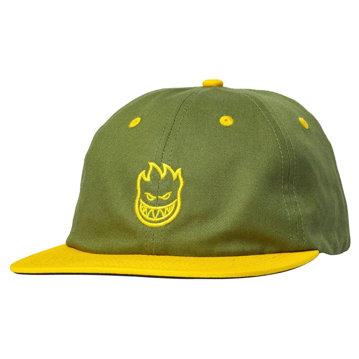 Spitfire - Lil Bighead Strapback Olive/Gold