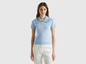Spread Collar Solid Top