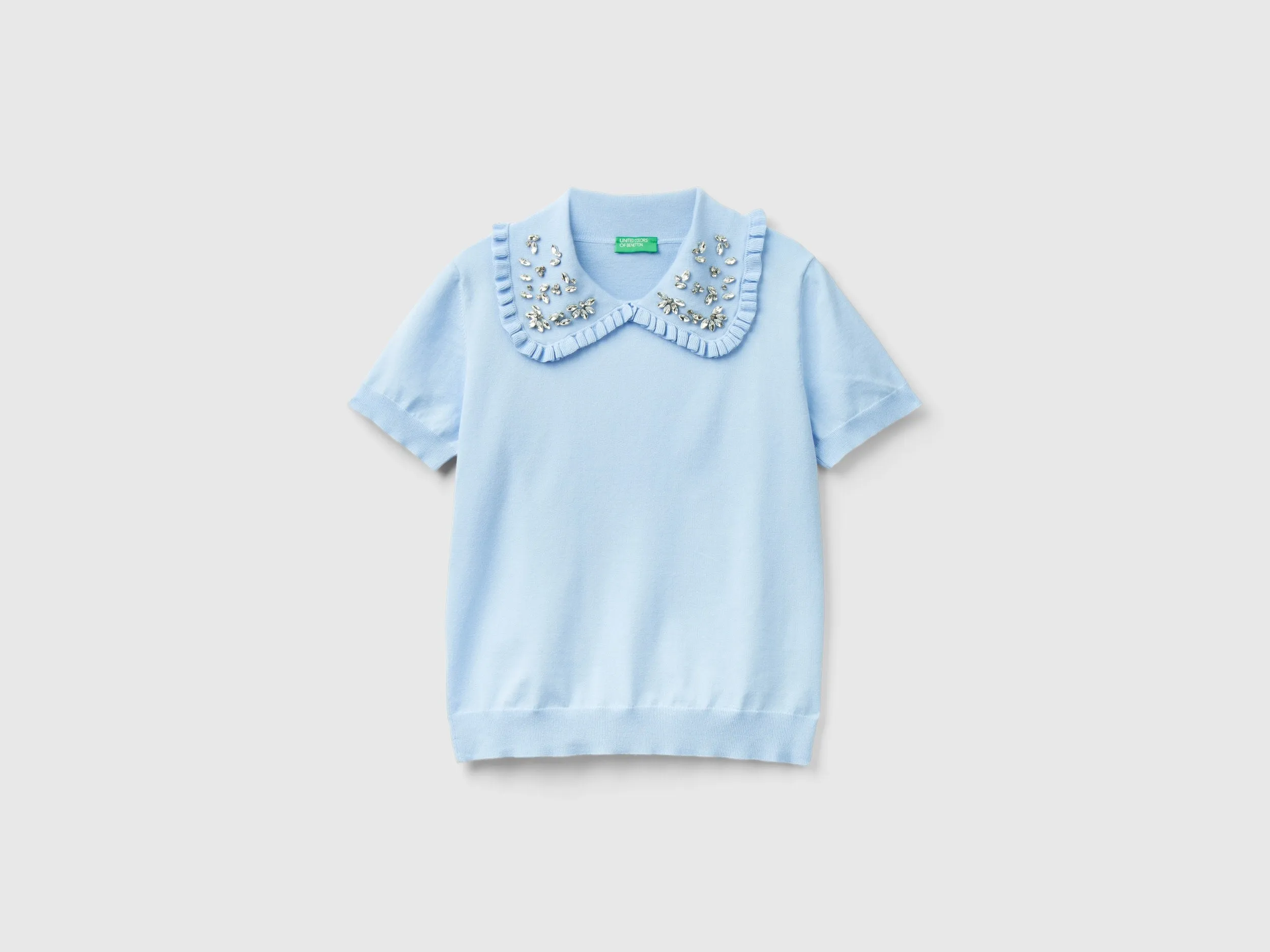 Spread Collar Solid Top