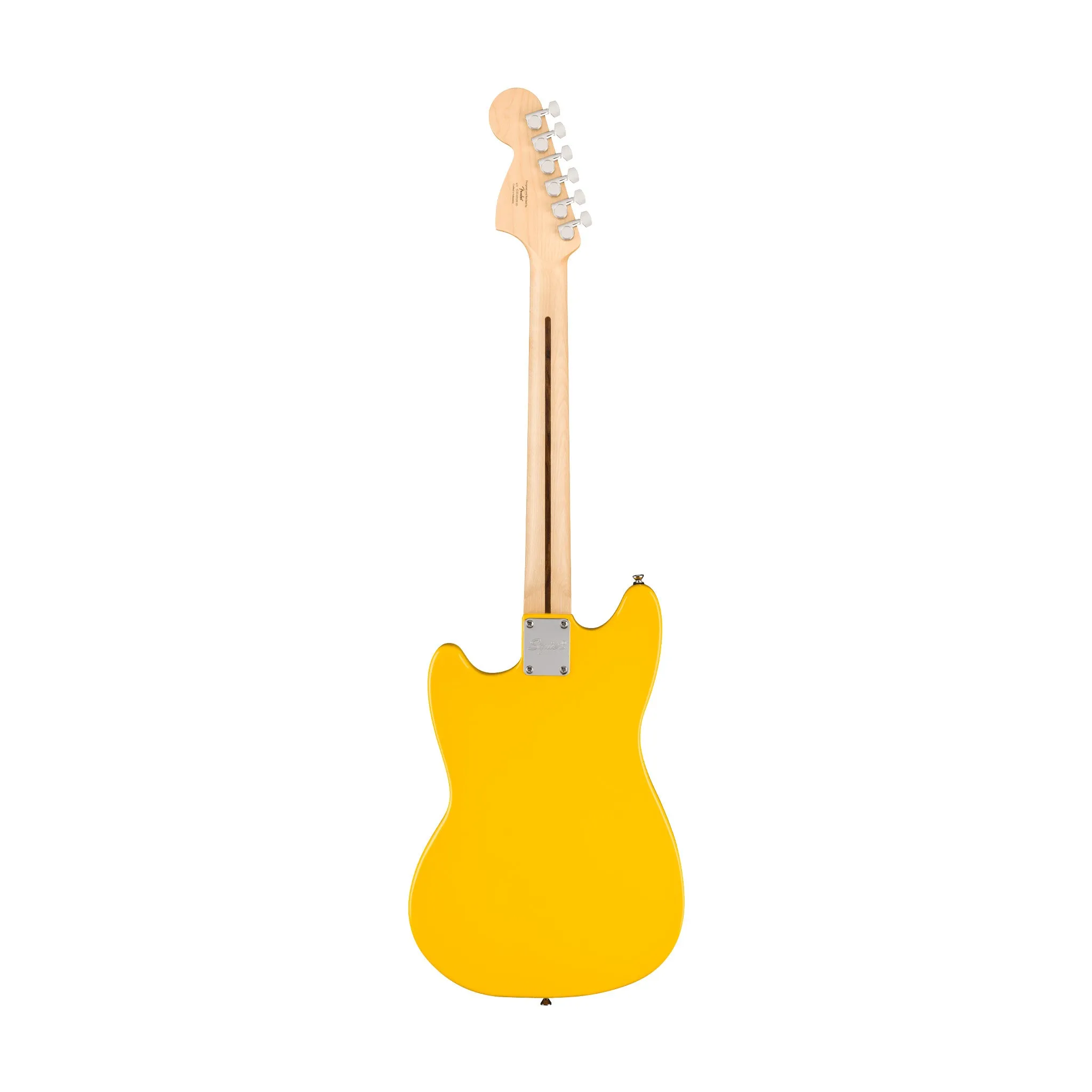 Squier FSR Sonic Mustang Electric Guitar w/Black Pickguard, Laurel FB, Graffiti Yellow