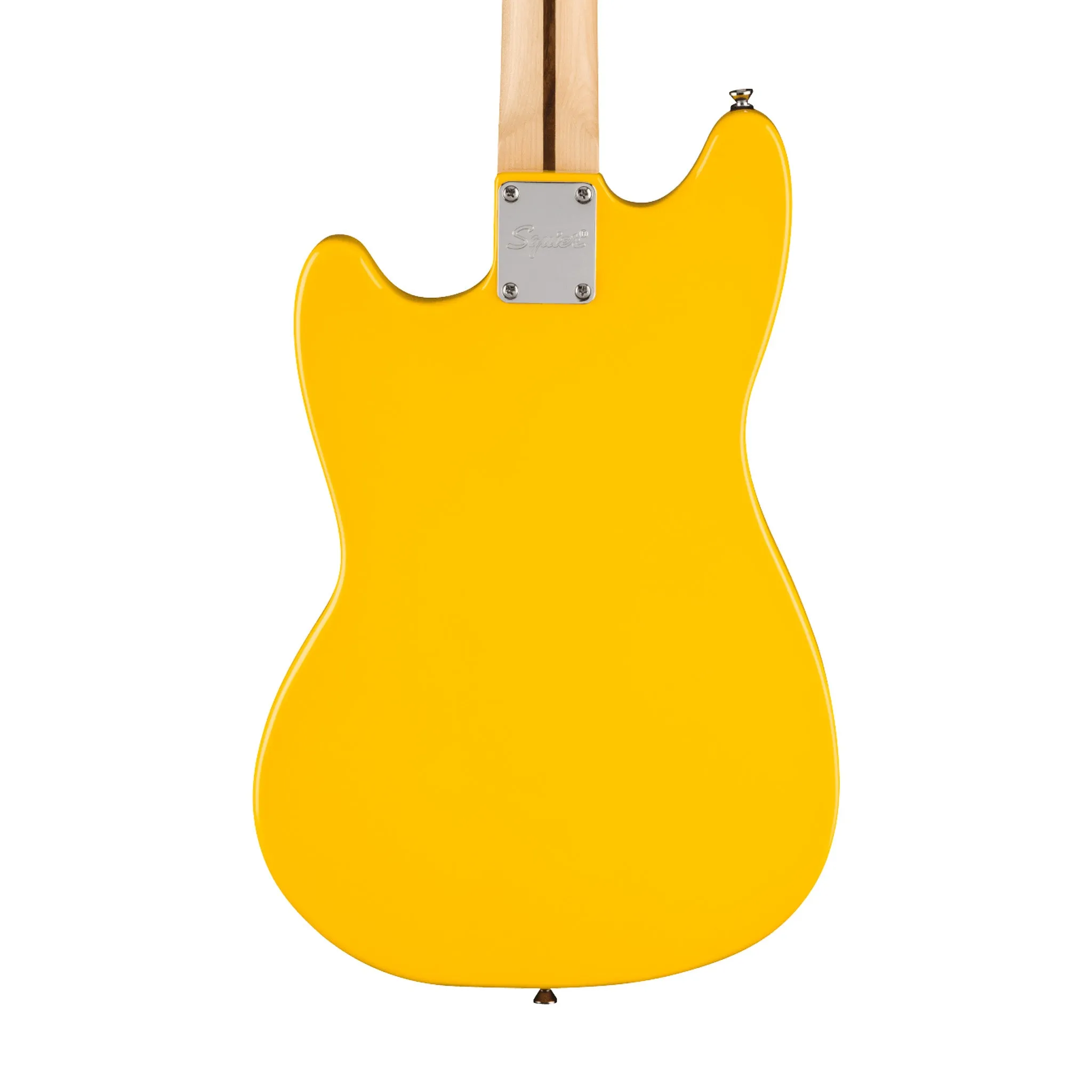 Squier FSR Sonic Mustang Electric Guitar w/Black Pickguard, Laurel FB, Graffiti Yellow