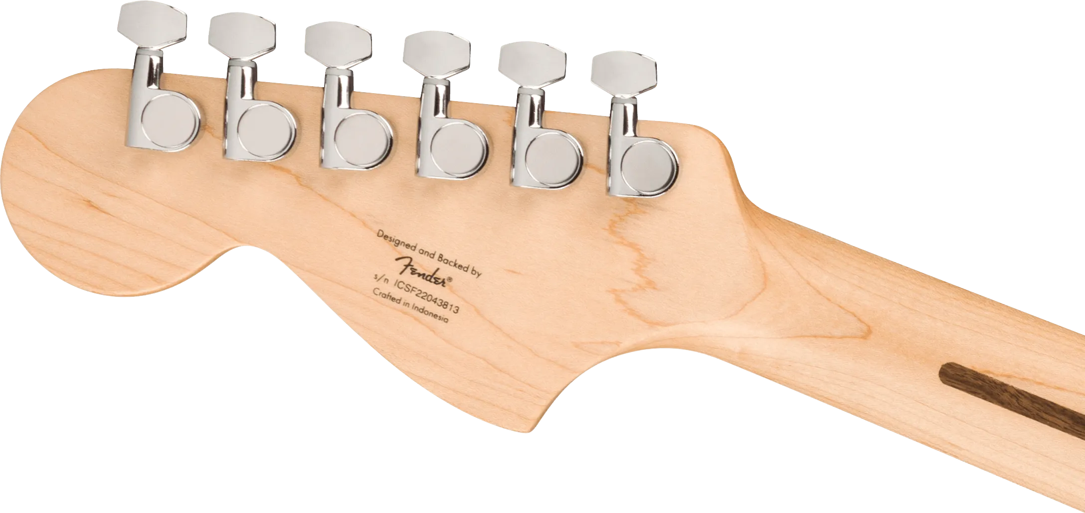 Squier Sonic® Mustang®, Maple Fingerboard, White Pickguard, 2-Color Sunburst