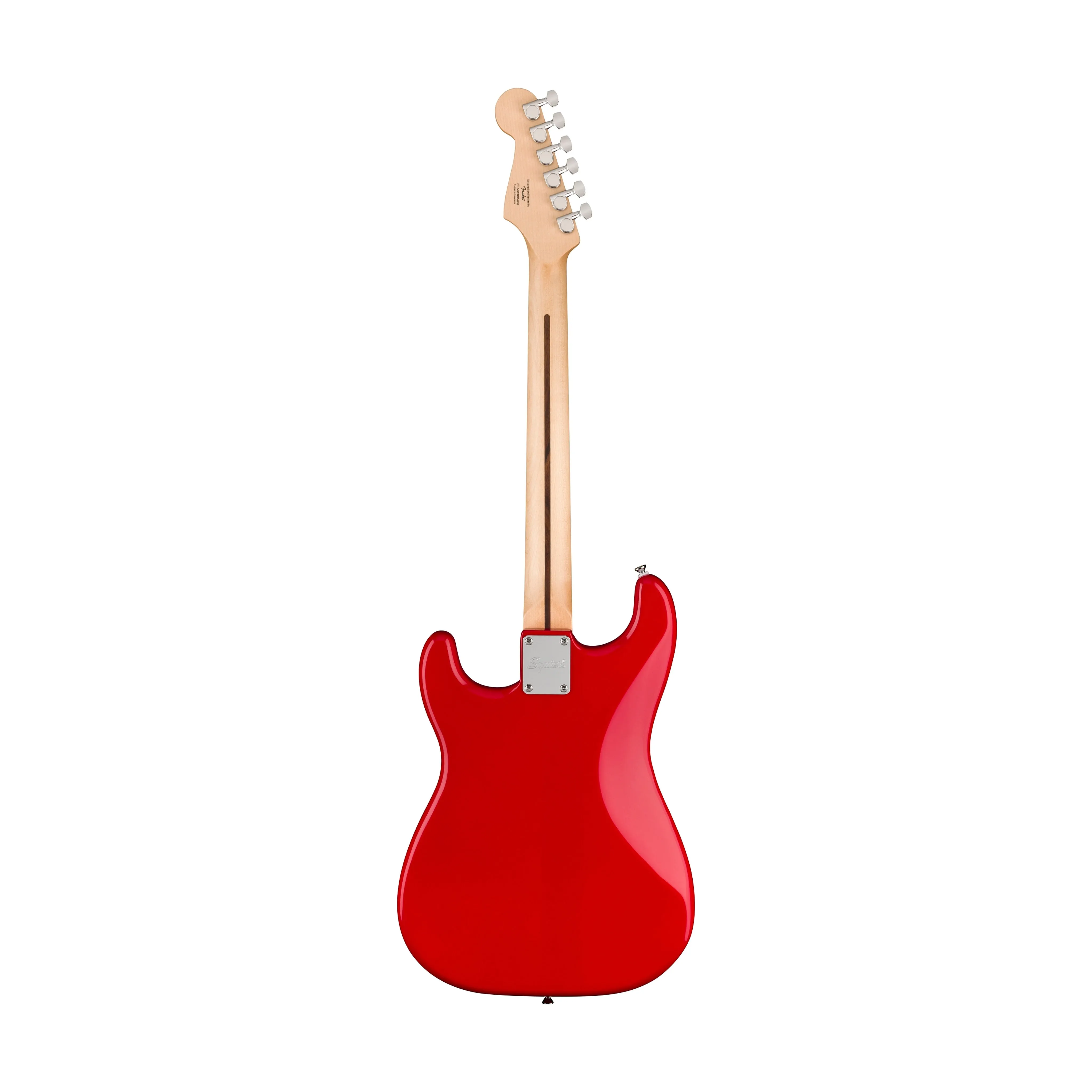 Squier Sonic Stratocaster HT Electric Guitar w/White Pickguard, Laurel FB, Torino Red