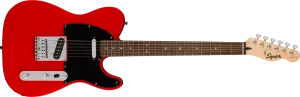 Squier Sonic™ Telecaster®, Laurel Fingerboard, Black Pickguard, Torino Red