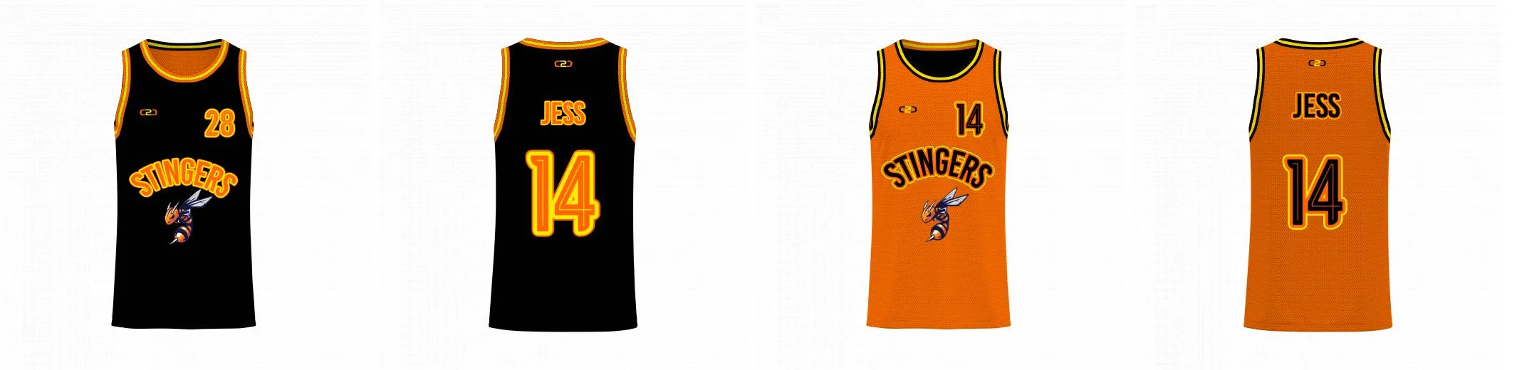 STANDARD Core Reversible Basketball Singlet Design Your Own