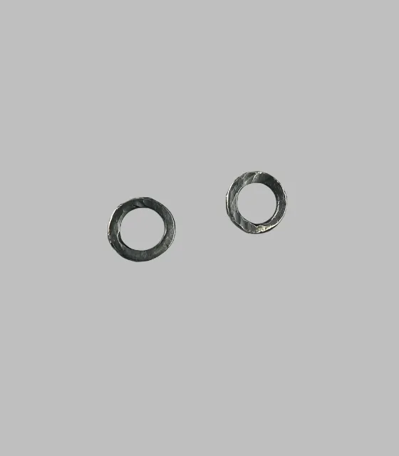 Sterling Silver Circle Post Earring