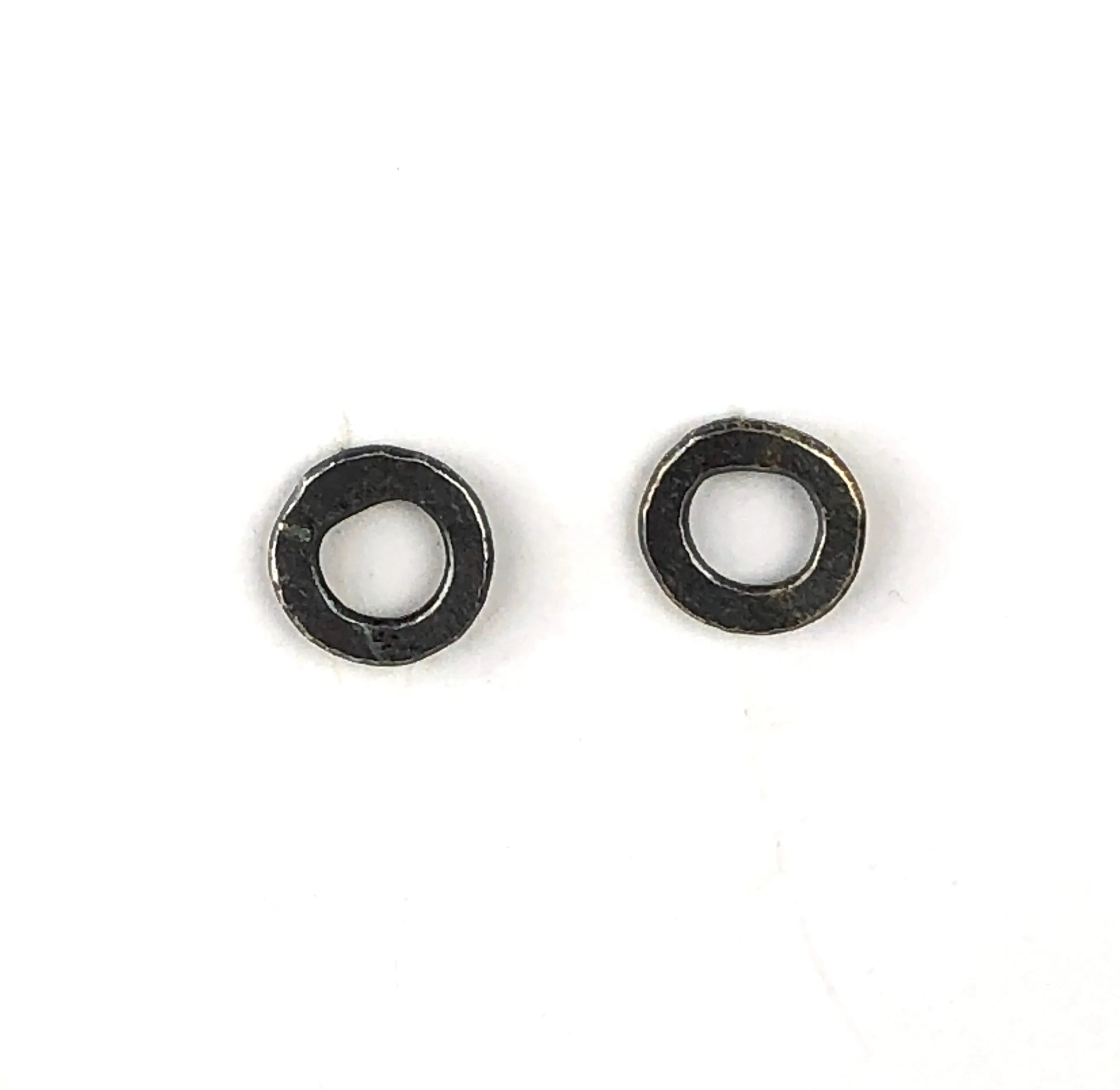 Sterling Silver Circle Post Earring
