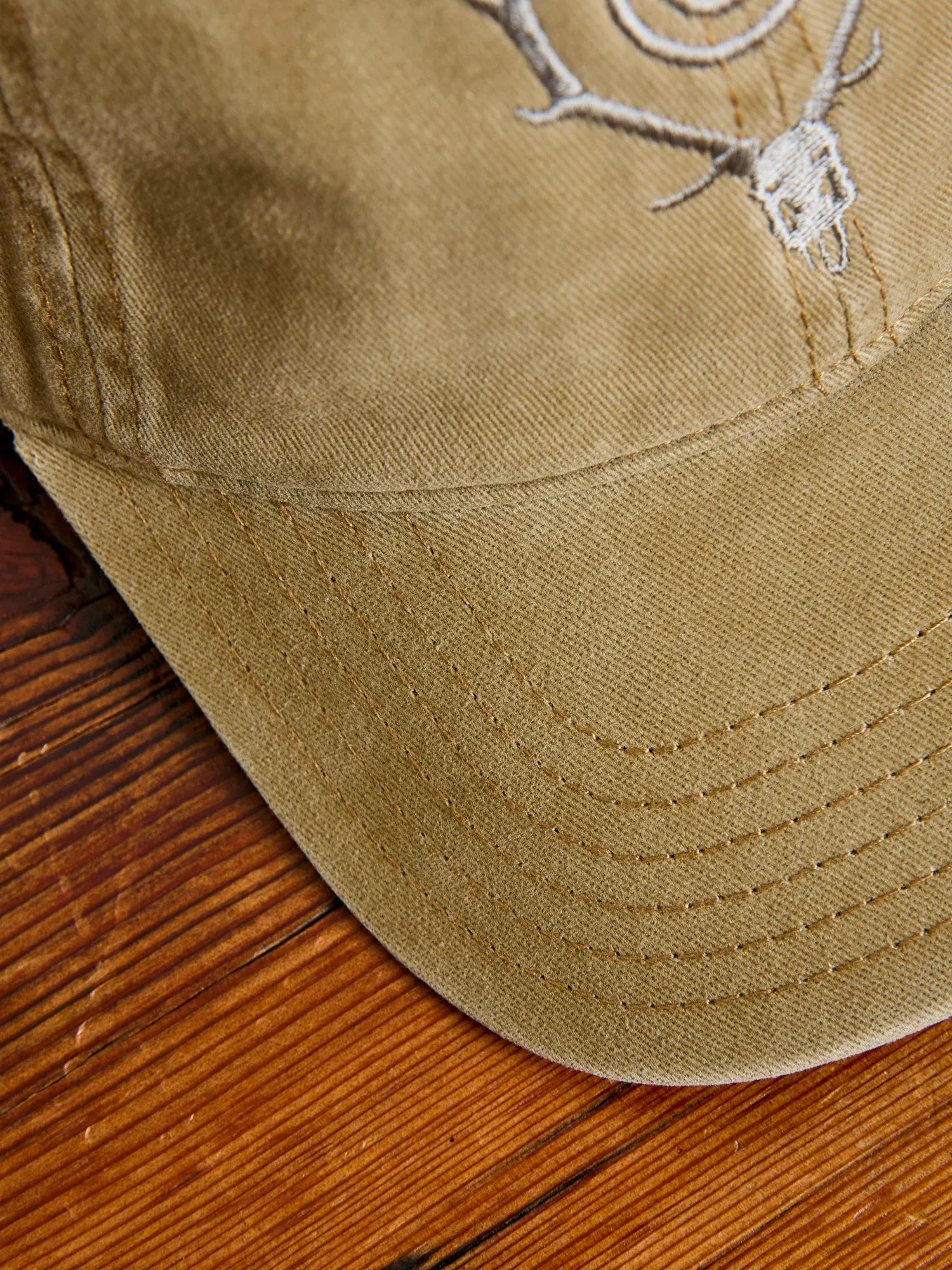Strap Back Dad Cap in Khaki