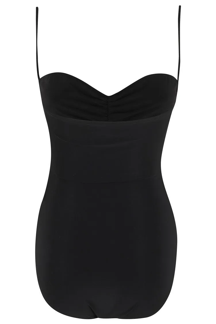 Strapless Shirred Front Mio