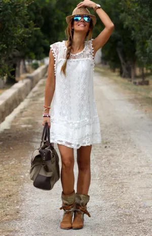 Summer Sleeveless Beach Dress