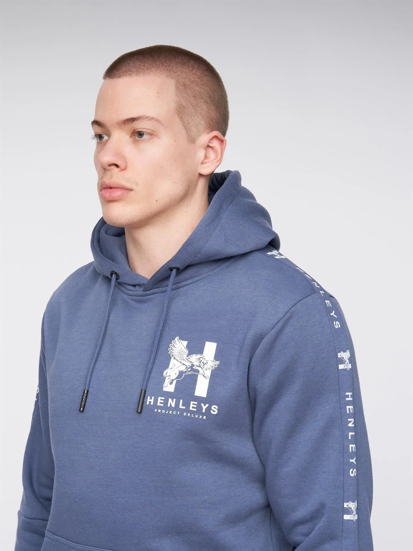 Tapehen Hoodie Deep Blue