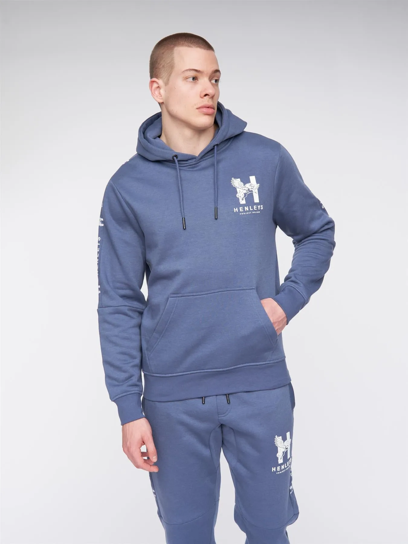 Tapehen Hoodie Deep Blue