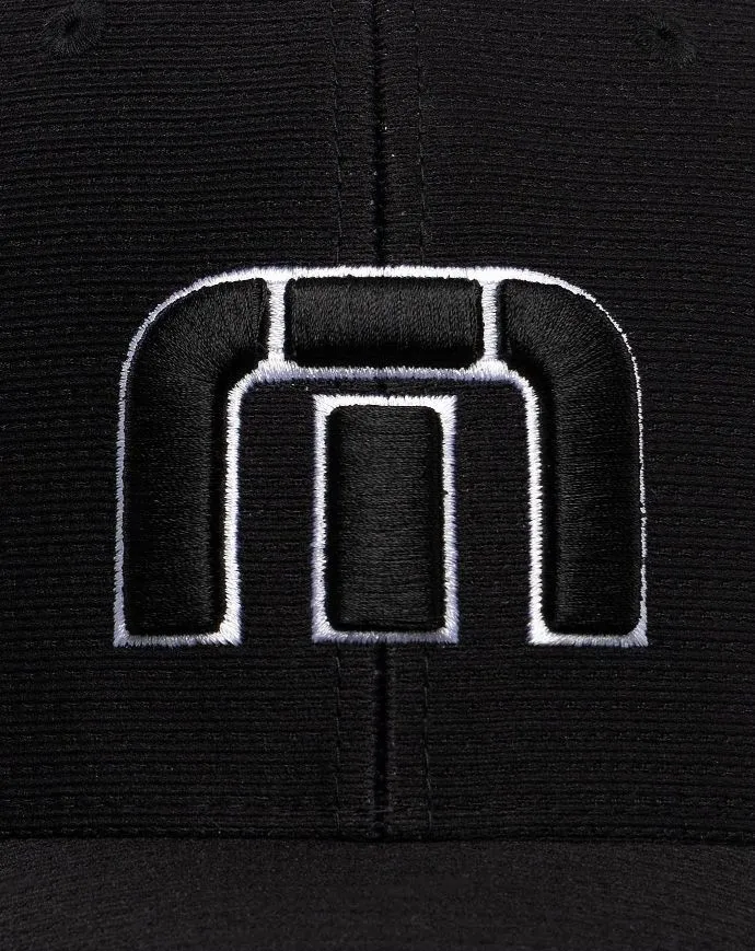 TRAVIS MATHEW JUNIOR B-BAHAMAS FITTED HAT - BLACK
