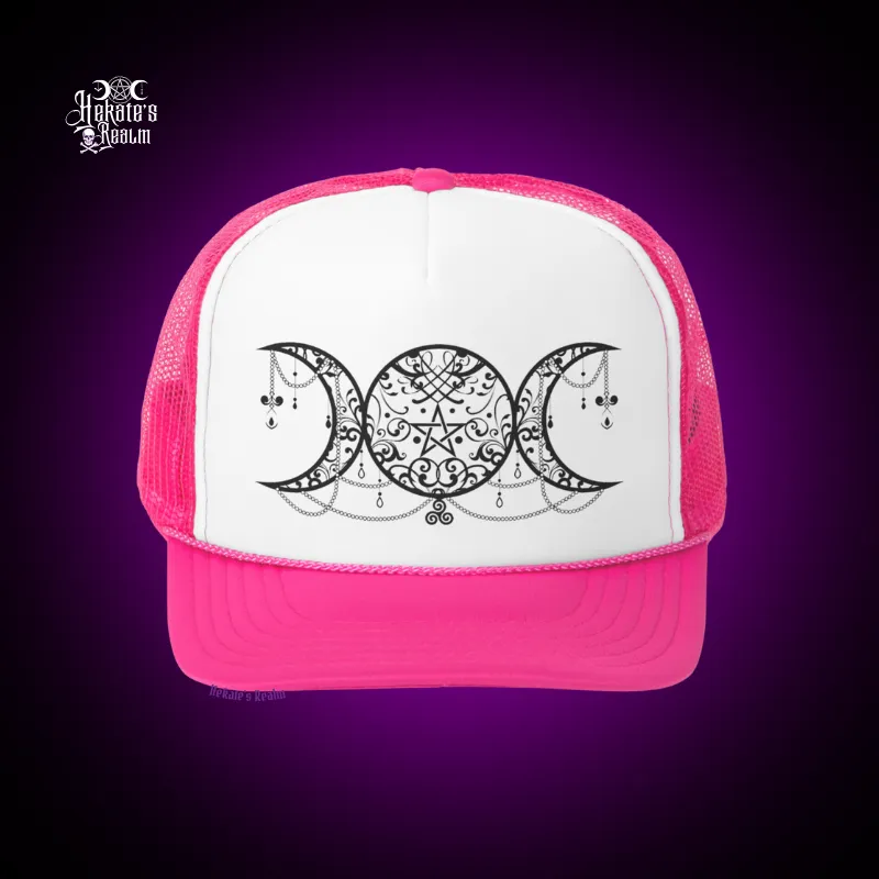 Triple Moon Trucker Hat