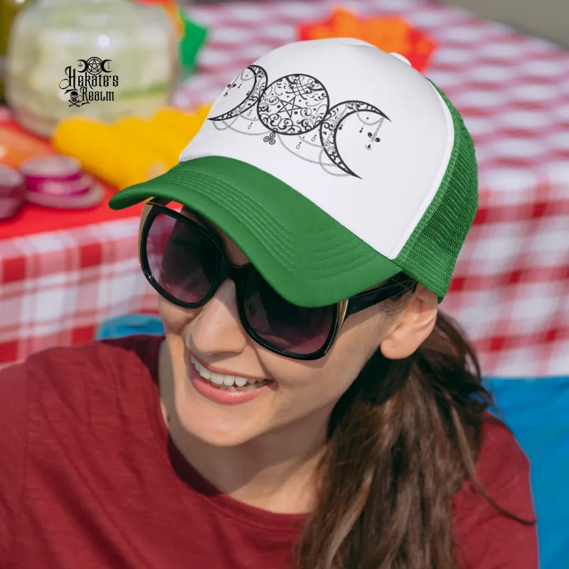 Triple Moon Trucker Hat