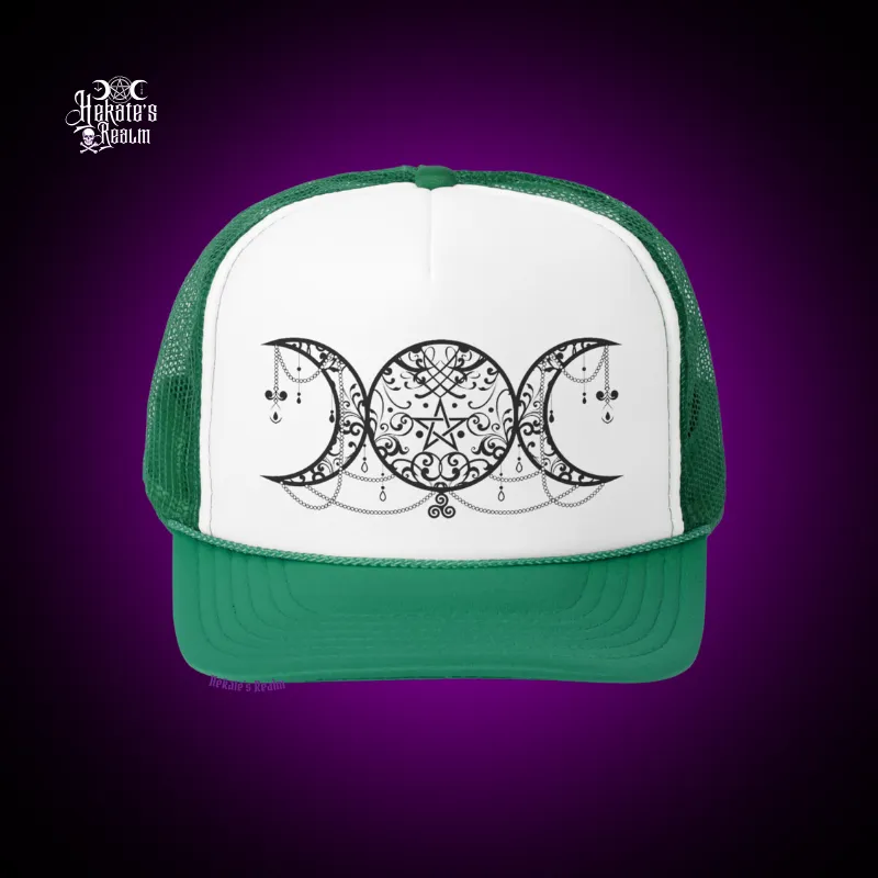 Triple Moon Trucker Hat