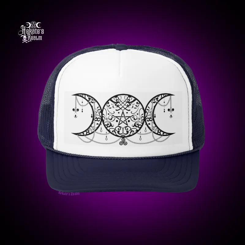 Triple Moon Trucker Hat