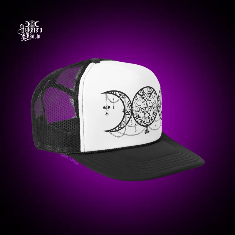 Triple Moon Trucker Hat