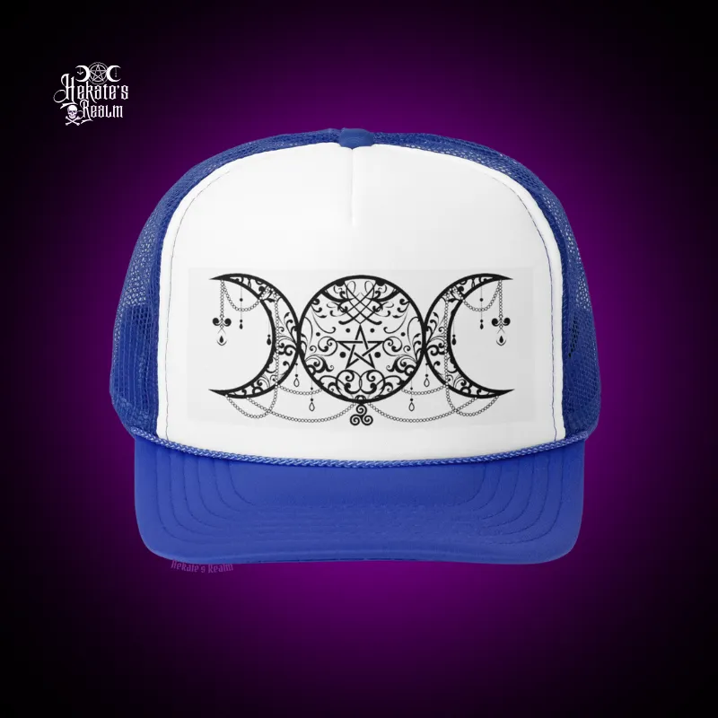 Triple Moon Trucker Hat