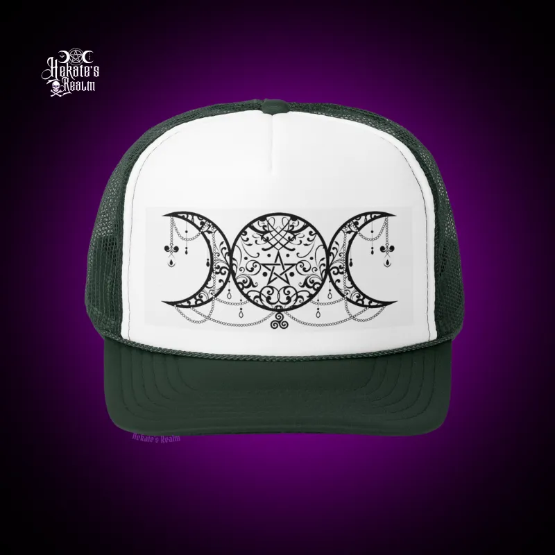 Triple Moon Trucker Hat