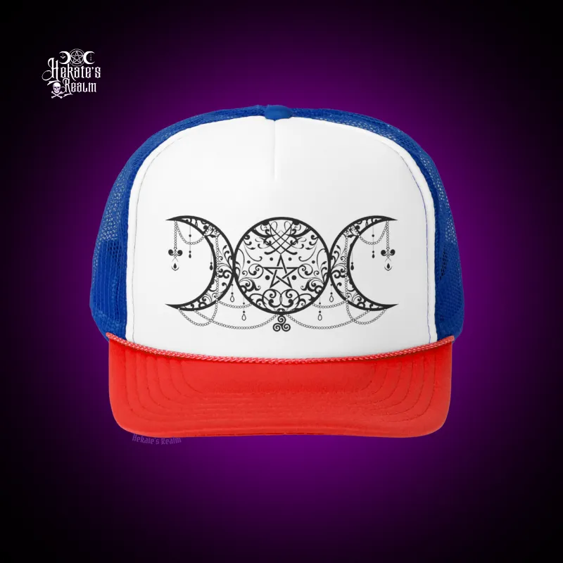 Triple Moon Trucker Hat