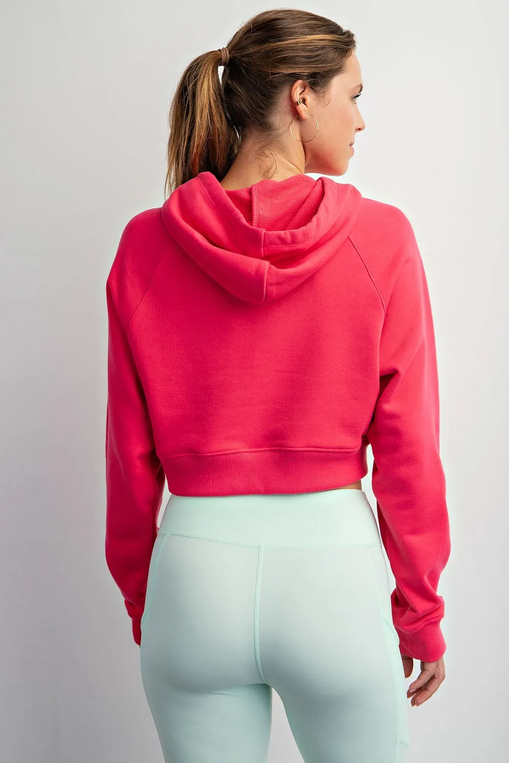 Ultra Soft Crop Hoodie