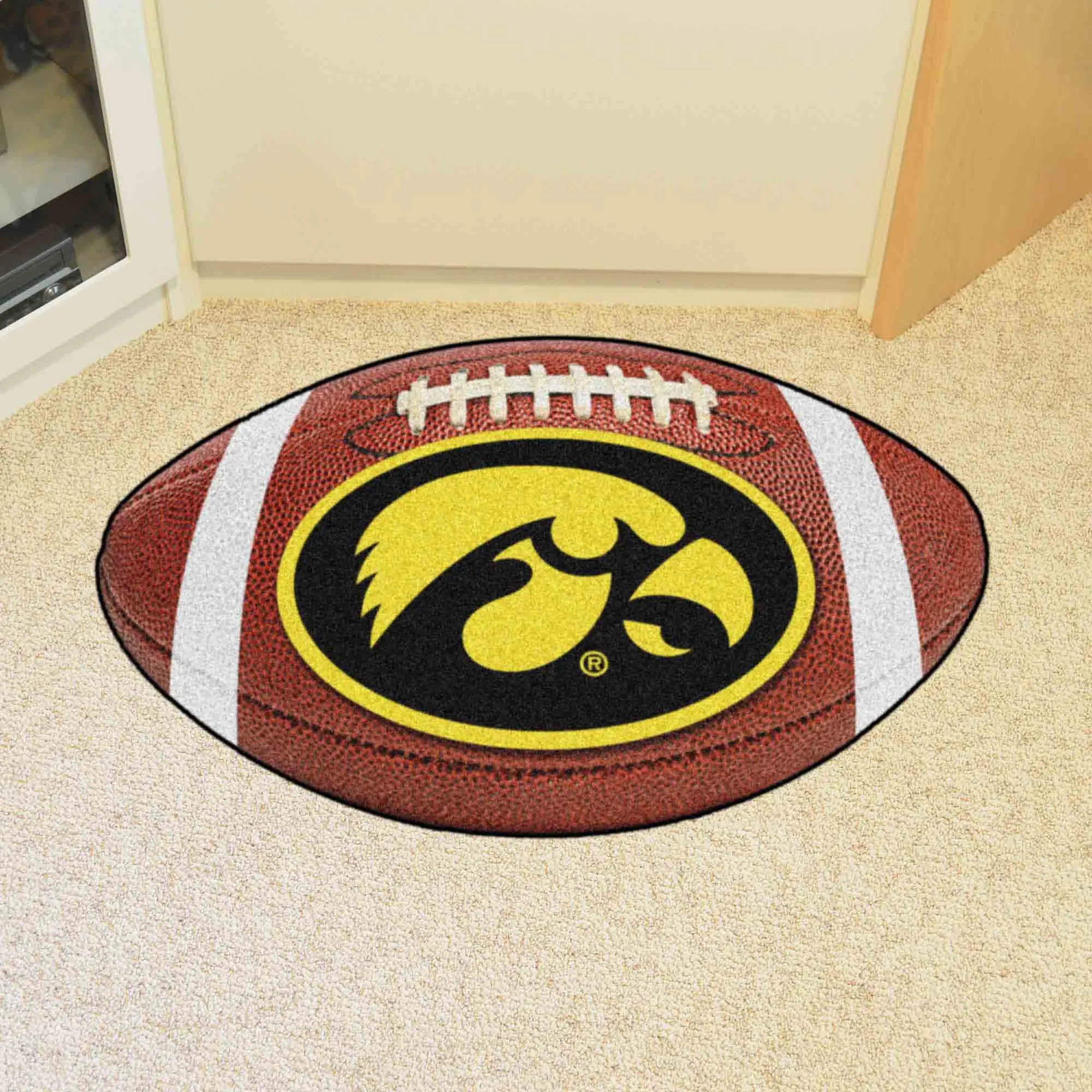 University of Iowa Football Mat