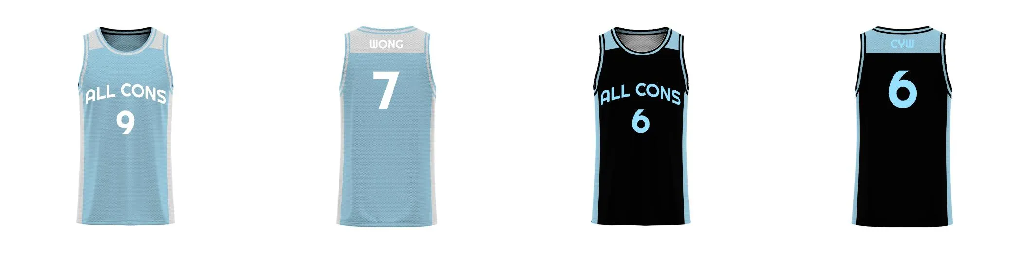 UP Core Reversible Basketball Singlet Design Your Own