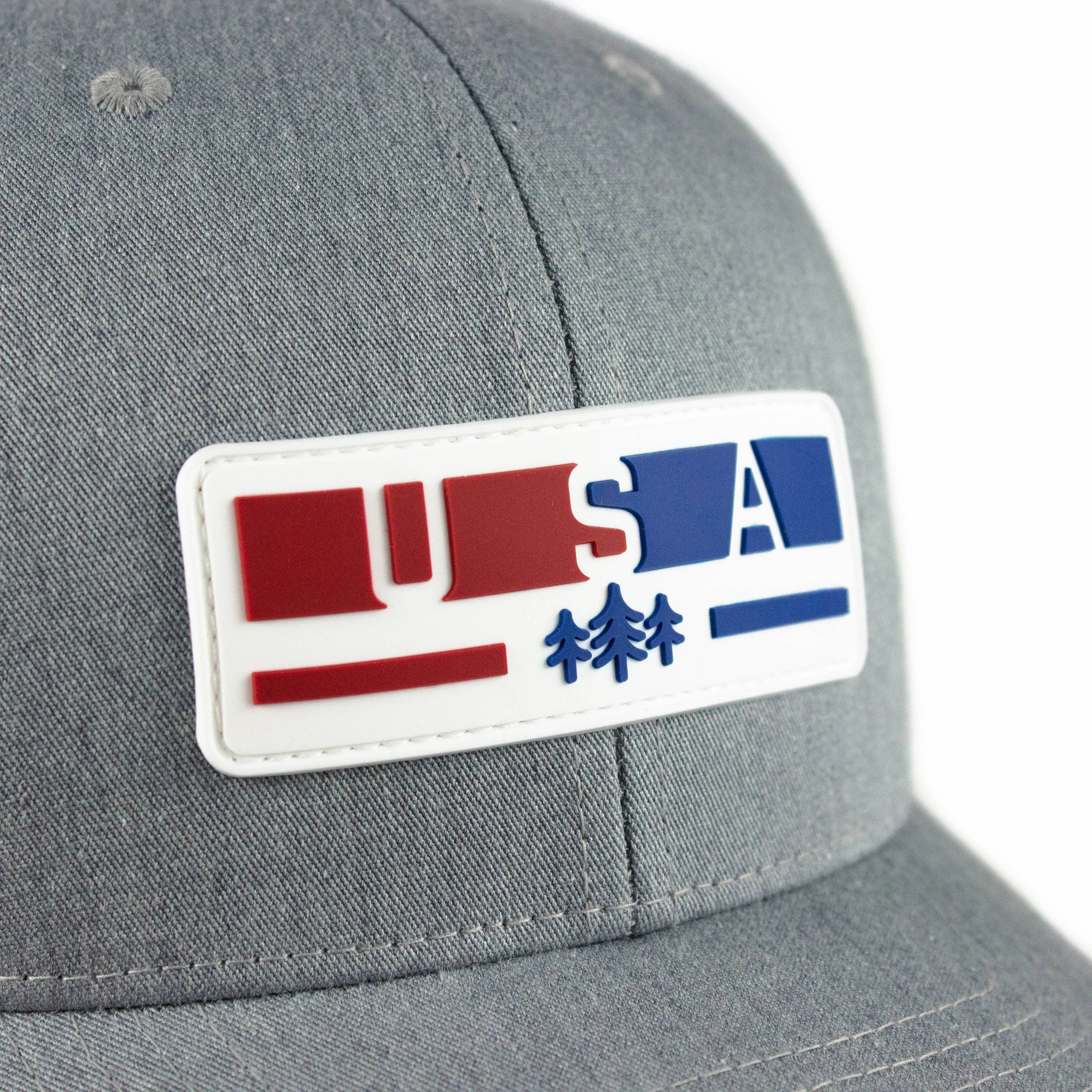 USA PATCH TRUCKER HAT