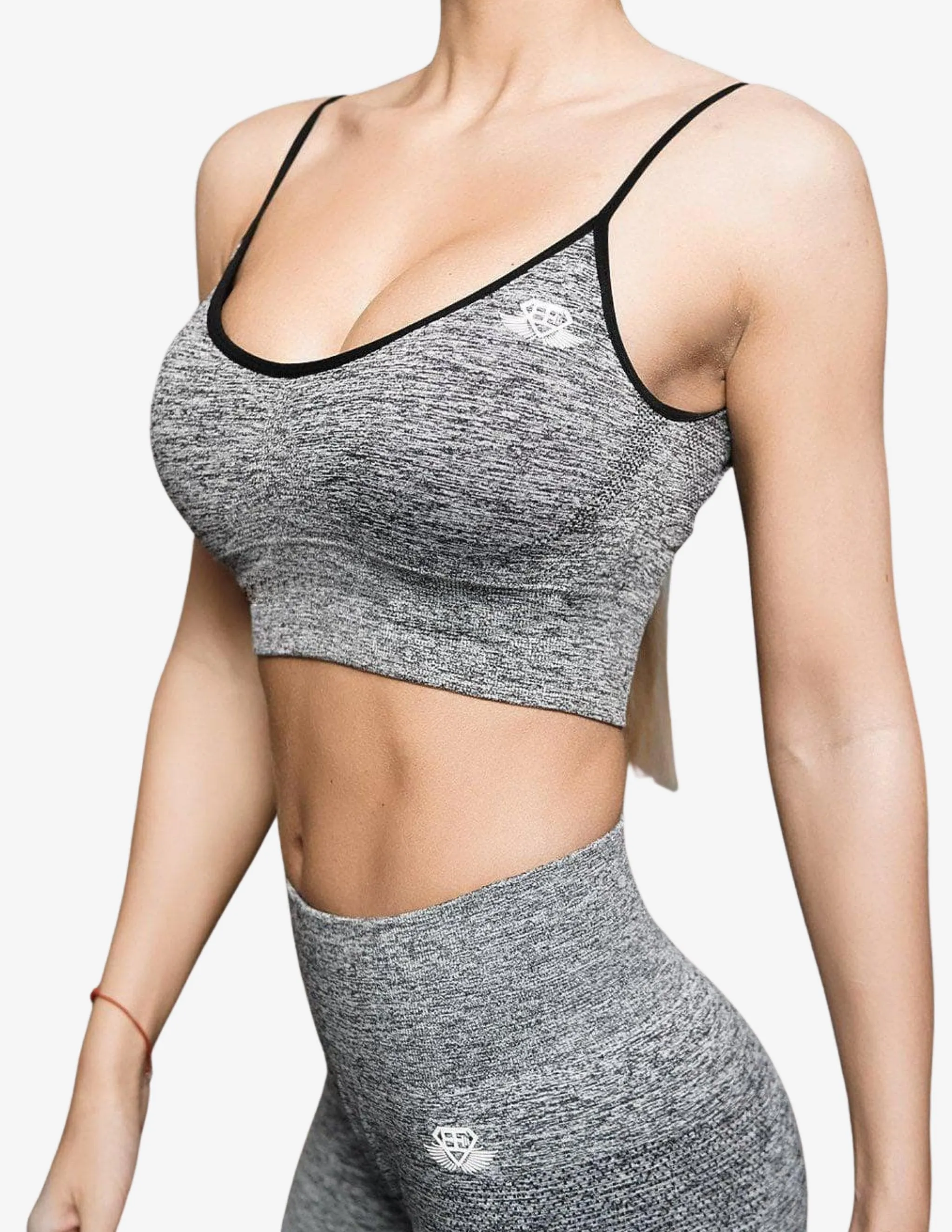Valkyrie Seamless Sports Bra - Black