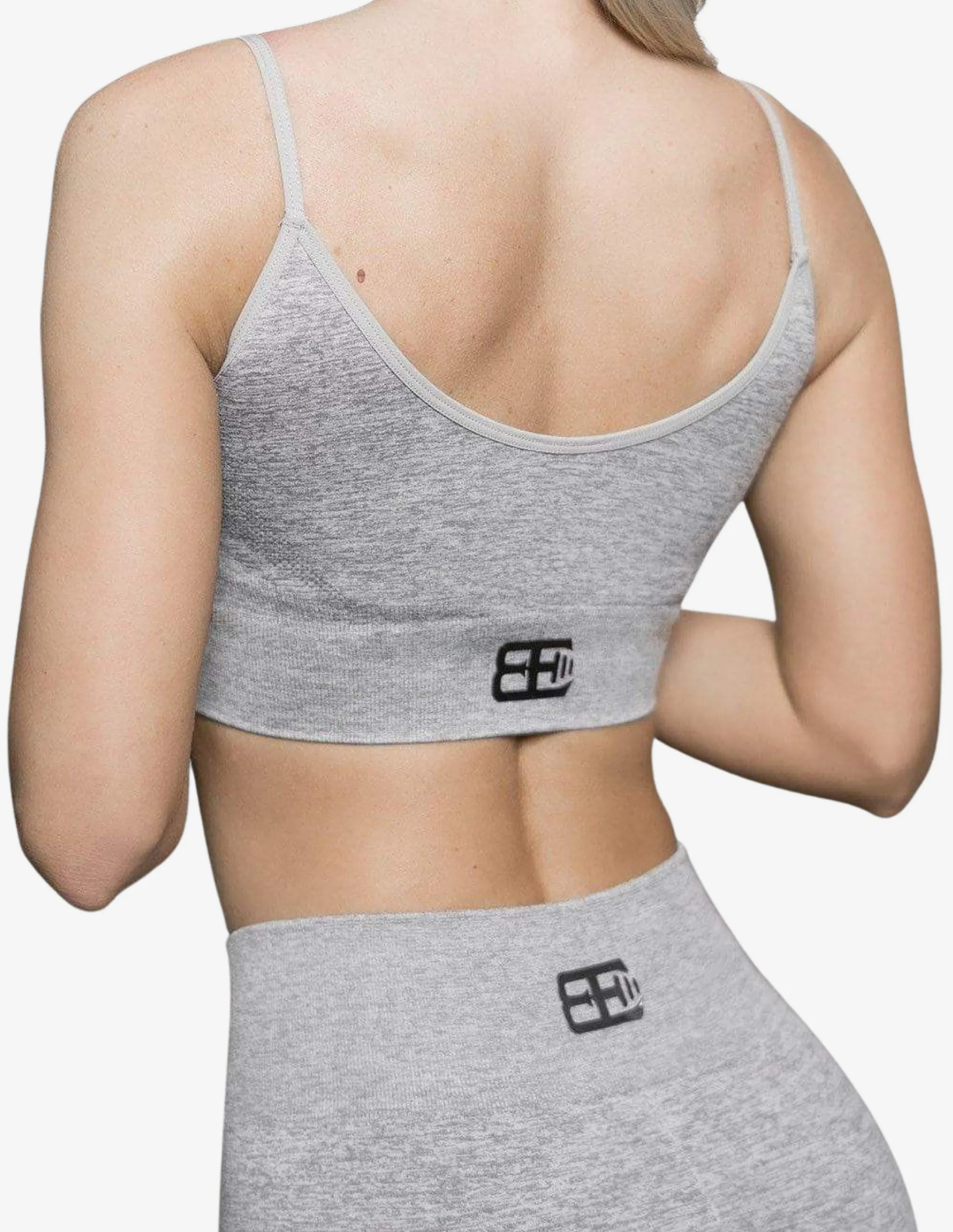 Valkyrie Seamless Sports Bra - Dark Grey