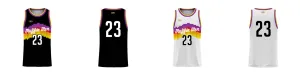 Valley Core Reversible Basketball Singlet Design Your Own