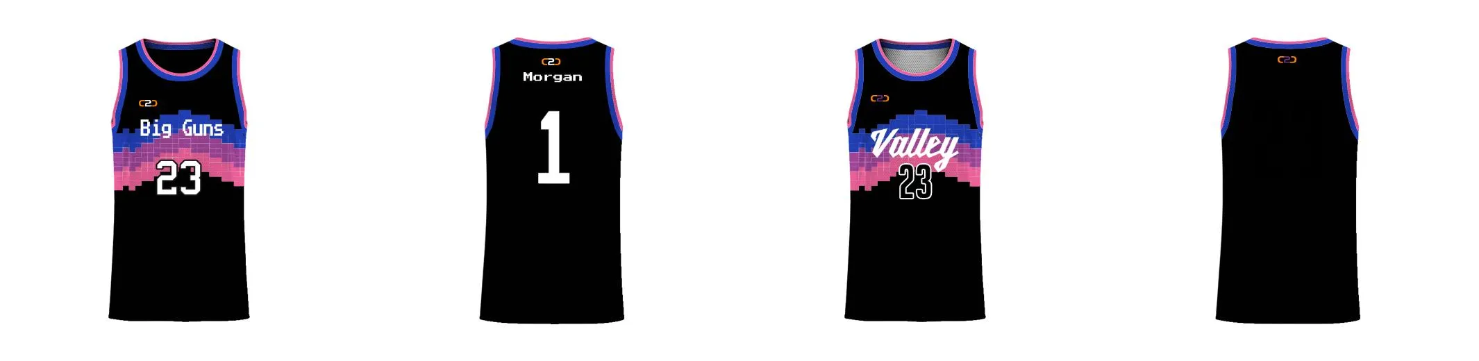 Valley Core Reversible Basketball Singlet Design Your Own