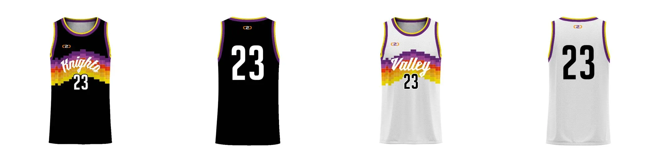 Valley Core Reversible Basketball Singlet Design Your Own