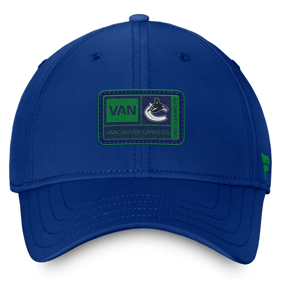 Vancouver Canucks - Fanatics Authentic Pro Training Camp Snapback Hat