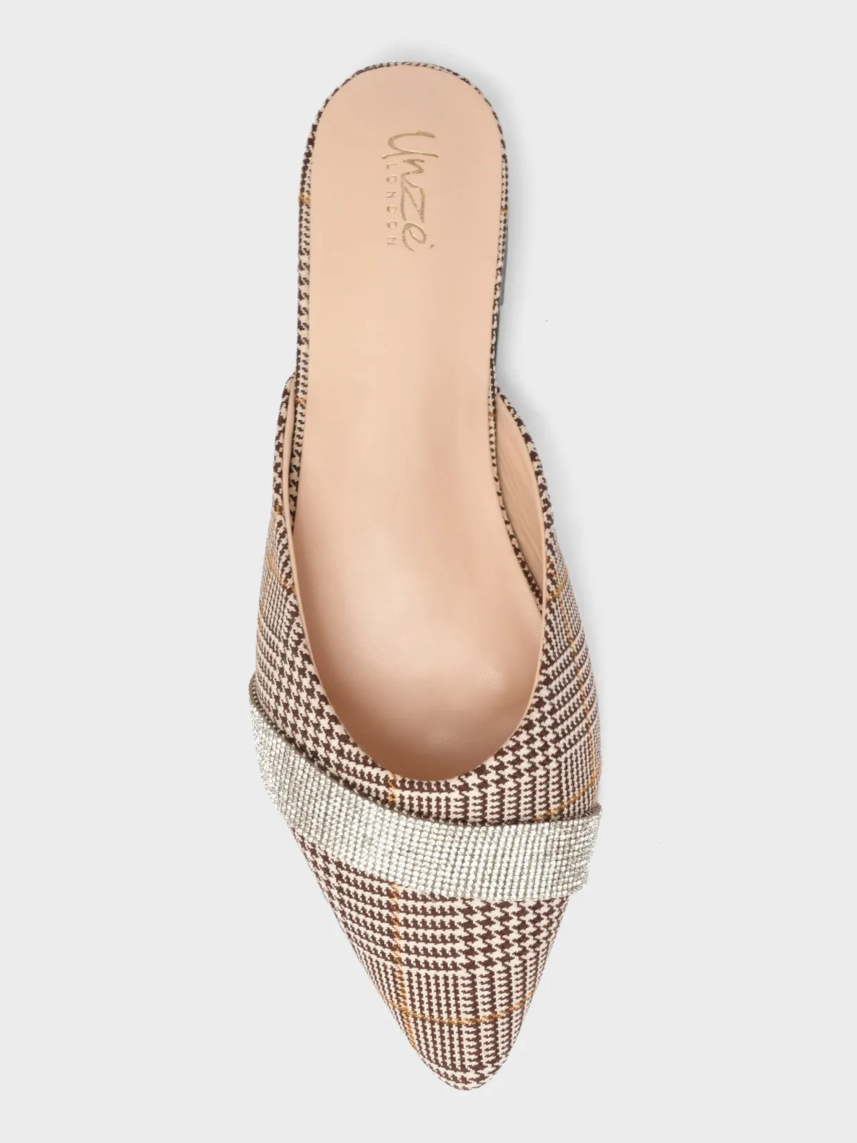 Women's "LEATON" Open Back Fancy Slippers