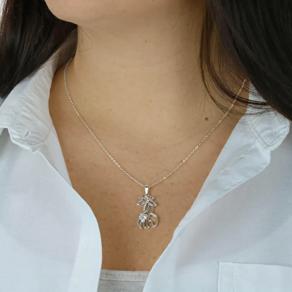 You have a kind of magic that's your own-Giraffe Necklace for Daughter