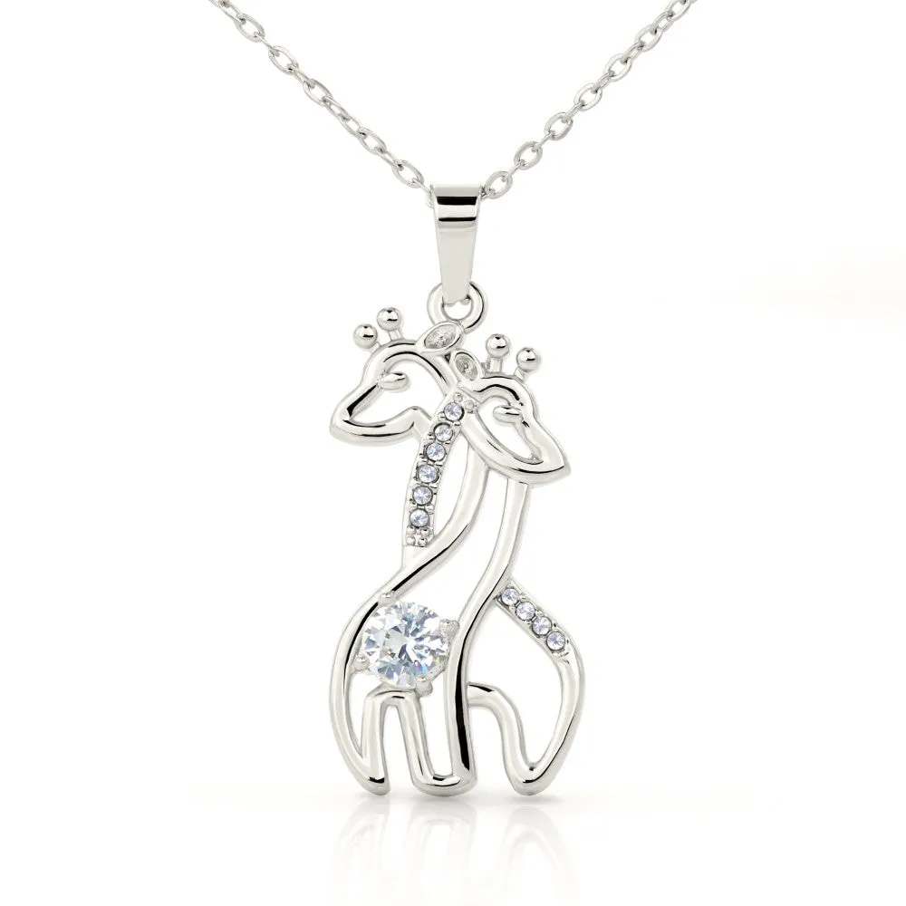 You have a kind of magic that's your own-Giraffe Necklace for Daughter